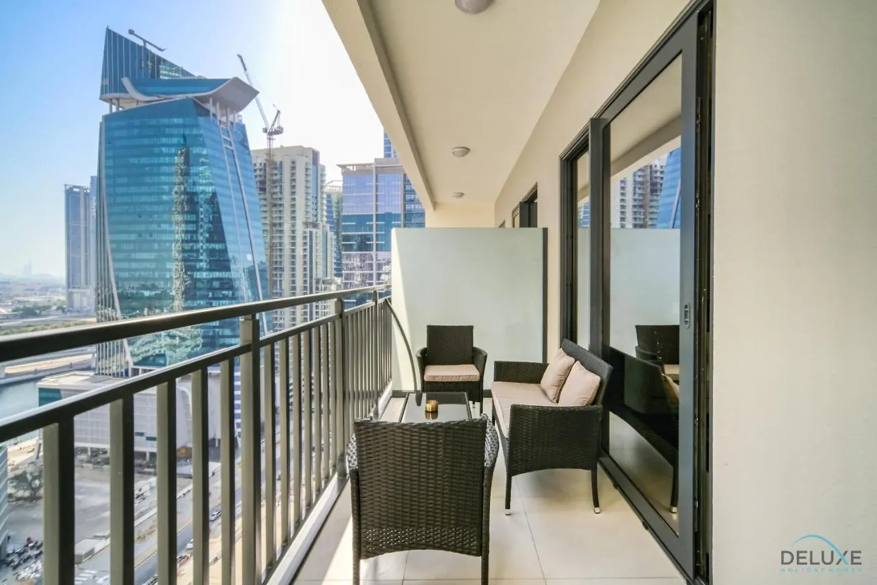 Modern 1Br At Damac Zada Tower Business Bay By Deluxe Holiday Homes Dubai